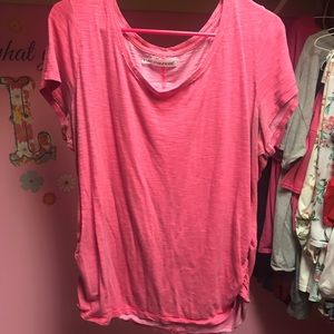 Bright pink top